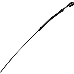 Flylin Oil Dipstick, Dip Stick for Chevrolet Small Block SBC 265 283 305 327 350 383 400 - Flexible Engine Replacement Oil Level Indicator (Black, 1955-1979)