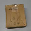 MAISON HUIS Milk Frother, 6-IN-1 Electric Milk Steamer, 20oz/591ml Hot & Cold Foam Maker for Latte & Cappuccino, 550W Fast Heating Stainless Steel Milk Steamer, Hot Chocolate Maker (White)