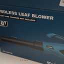 Cordless Leaf Blower Up to 500CFM Compatible with Makita 18V Battery (Tool Only), Electric Leaf Blower Cordless with 5 Speed Modes, Handheld Battery Powered Leaf Blowers for Lawn Care