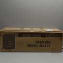 Infrared Sauna, Portable Steam Sauna Box with XL Steamer and Folding Chair, 5-Layer Waterproof and Thermal Insulation, for Home Spa, Detoxification, Relief Muscle Pain, Indoor & Outdoor(Dark Black)