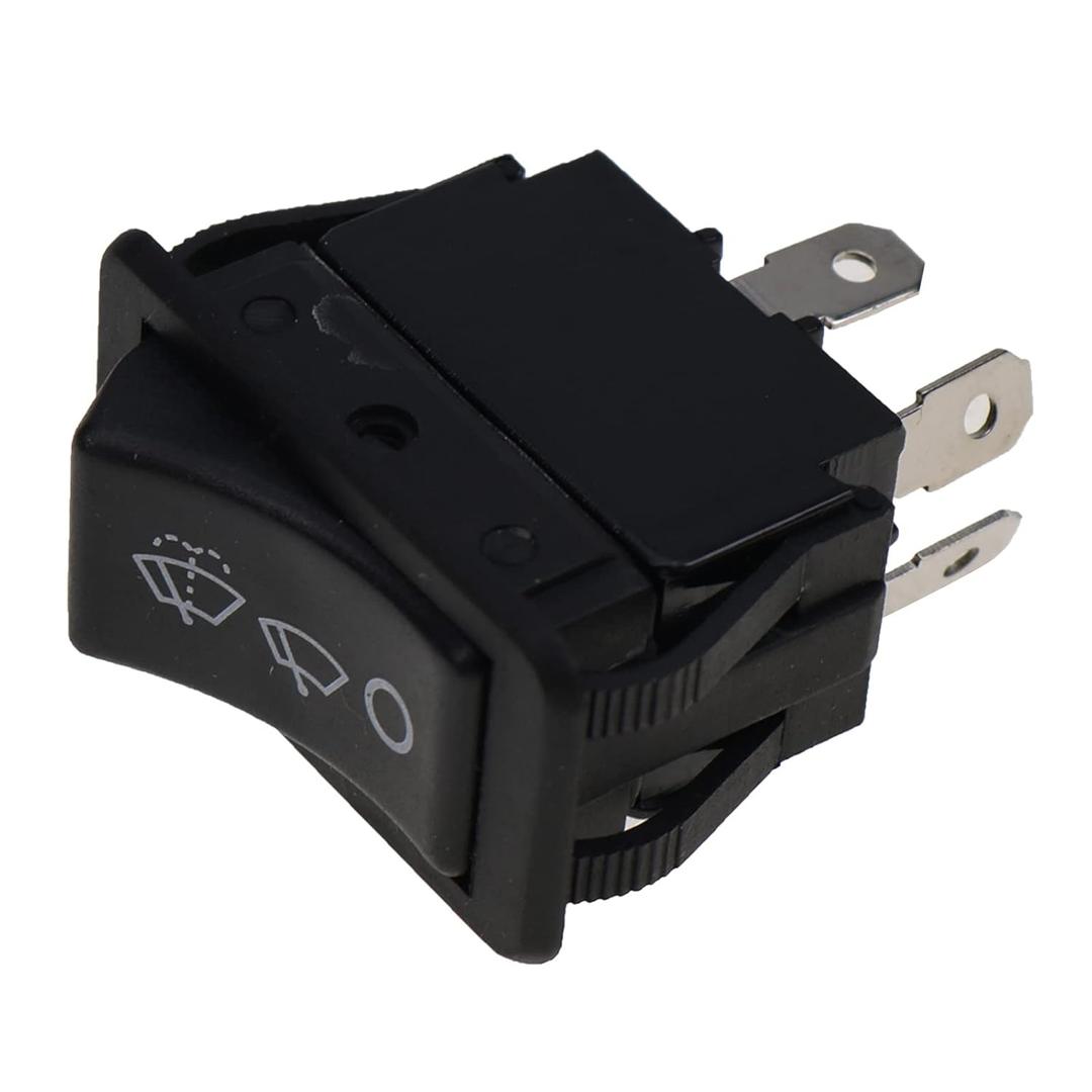 Front Wiper Switch 6665707 Compatible with Bobcat A220 A300 463 540 542 543 553 641 642 643 645 653 741 742 743 751 753 S100 S130 S150 S160 T110 T140 T180 T190 T200 T250 T300 T320