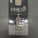 GROSMIMI Spill Proof no Spill Magic Sippy Cup with Straw with Handle for Baby and Toddlers, Customizable, PPSU, BPA Free 10 oz (Peach)