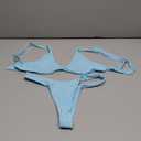 Women's Two Piece Bikini Swimsuit High Cut Bikini Swimsuit (S)
