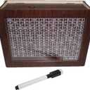 4 x Wooden Piggy Bank for Kids Adult, Wooden Saving Money Piggy Bank for Girls and Boys Money Box Jar for Coin Cash, Reusable Money Box with Counting Target and Numbers to Check for Boys Girls