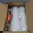 JARLINK Stretch Film, 80 Gauge,15 Inch x 1000 Feet Shrink Wrap for Pallet Wrap, Industrial Strength Stretch Wrap up to 800% Stretch with Handles, Moving Wrapping Plastic Roll, 2 Pack