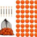 40 Pack Foam Golf Practice Balls - Realistic Feel and Limited Flight Training Balls for Indoor or Outdoor