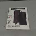 XcaseBar Compatible with iPhone 17 Pro Max 6.9" Wallet case with Zipper Credit Card HolderRFID Blocking,Flip Folio Book PU Phone case Shockproof Cover Women Men for Apple 17 Pro Max case Rose Red