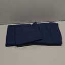 Amazon Basics Lightweight Super Soft Easy Care Microfiber 4 Piece Bed Sheet Set with 14-Inch Deep Pockets, Full, Navy Blue, Solid