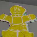 4 Pcs Candy Birthday Party decoration for Kids 19.5 Inch Inflatable Colorful Gingerbread Man Prop Balloons Christmas Party Supplies Holiday Gift