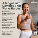 ForestLeaf Magnesium Complex 500mg - 500mg Capsules - Supplement 500 mg - for Sleep, Constipation - Supplement for Women (120 Ct)