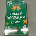 Candle Warmer Lamp Electric Timer: Dimmable Wax Melt Warmer for Jar Candles with 2 Bulbs and Jar Candle,for New Home Bedroom, Gifts for Women (Christmas)