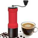 Mini Manual Coffee Grinder  40 Adjustable Settings, Portable Hand Crank Mill with 30g Capacity, Conical Burr for Espresso, Pour Over, French Press | Perfect for Travel, Camping & Office