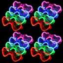 Fsmiling 24 Pack Light Up Glasses Adults Led Glasses Glow In The Dark Party Supplies for Adults Party Favor