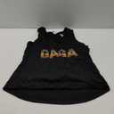 Family Matching Gaga Pop It Birthday Girls Boys Tank Top (Small, Black)