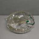 ZLXHDL Fruit Bowl,11.93in Iron Round Golden 2 Tier Fruit Basket Nordic Household Snack Storage Tray for Kitchen Parties for Fruits Vegetables