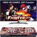 FVBADE[16800 in 1] W88 Pandora Box Arcade Game Console WiFi Function to Add More Games Compatible PC & Projector & TV ,3D Games 4 Players Category Favorite List Save/Search/Hide/Pause