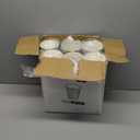 Coffee Cups 12 oz 120 Pack, Corrugated Insulated Ripple Wall Disposable Paper Coffee Cups 12oz, To Go for Hot Beverage or Cold Drinks Office/Home/Cafe/Party/Travel (Gray) | Corrugated, Insulated, Ripple Wall, Disposable, 12oz, To Go