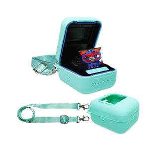 JCHPINE Silicone Cover Case for Bitzee Interactive Digital Pet and Case, Protective Skin Sleeve for Bitzee Virtual Electronic Pets Accessories (for Original 15 Animals) (Teal)