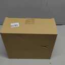 Rattan Effect Resin Easter Bunny Figurines Decor 2 PCS Wicker Looking Rabbit Decorations with Bow for Spring Table Centerpieces Indoor Farmhouse Home Decor(Large Rattan)