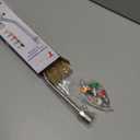 Tool Daily Foam Cannon Dual-Connector Accessory, Pressure Washer Double Tip Attachment for Soap Cannon, 5 Pressure Washer Sprayer Nozzles, 1/4" Quick Connect