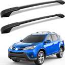 KINGGERI Roof Racks Cross Bars Replacement for Toyota RAV4 2013-2018 Accessories, Aluminum Rails Cross Bar Crossbars Rooftop Cargo Basket Carrier Bag Luggage Rails Snowboard Skiboard Bike