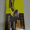 Electric Scissors, Cardboard Cutter, With LED Light, High-Efficiency Brushless Motor, 2800mAh Battery, Tungsten Steel Blade, Suitable for Cloth, Cardboard, Leather, Carpet