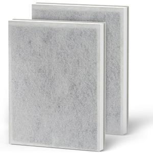 H7123101/H211/H211S Replacement Filter for Govee Life Smart Air Purifier, 2-Stage High-Efficiency H13 True HEPA Filter, 2 Pack HEPA Filter and 2 Pack Washable Pre-Filter