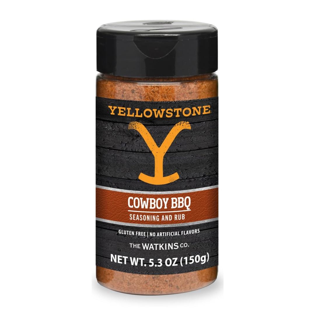 Yellowstone Seasoning Cowboy Barbecue 5.3 oz (Pack of 6)
