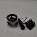 Electric Makeup Brush Cleaner and Dryer Machine - Super Fast Clean and Dry Make Up Brushes - Automatic Cosmetic Brush Spinner Washer Tools (Black)