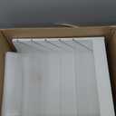 Wall File Holder, 6-Tier File Organizer, Office Supplies Storage Rack, Versatile Desktop Organizer, with Detachable Shelves, with Side Hooks, for Living Room, Study, Home Office, White MWJ02WB