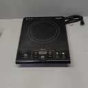 Mueller RapidTherm Portable Induction Cooktop, 1800W Hot Plate Electric Stove Top Burner. 8 Temp Levels, Auto-Off & Pot Detection, LED Display, Child Lock, 4 Programs, Burners for Cooking