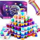 Galaxy Slime Party Favors with 75 Pack Mini Slime kit,Christmas Slime Kit for Classroom Prizes, Christmas Stocking Stuffers, Goodie Bag Stuffers for Kids Boys Girls