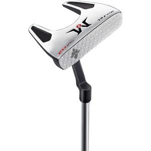 MAZEL Men's Golf Putter,Right Handed,Golf Head Cover Included, 34", GS3,Black Head,Blue Grip