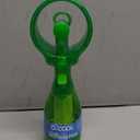 O2COOL Deluxe Handheld Battery Powered Water Misting Fan (Green) (Single)