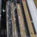 Fluted Night Stand with Charging Station, Wood Nightstand with Large Drawer and Open Storage Cabinet, Mid-Century Modern Bedside Table End Table for Bedroom Closet Office