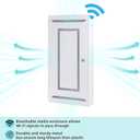 XMK 28 Inch Media Enclosure,Structured Wiring Media Cabinet Network Box | WiFi Electrical Box,Cable Management Box for Organize Home Network,Metal Surface Mount/Recessed Media Box w/180Hinged Door