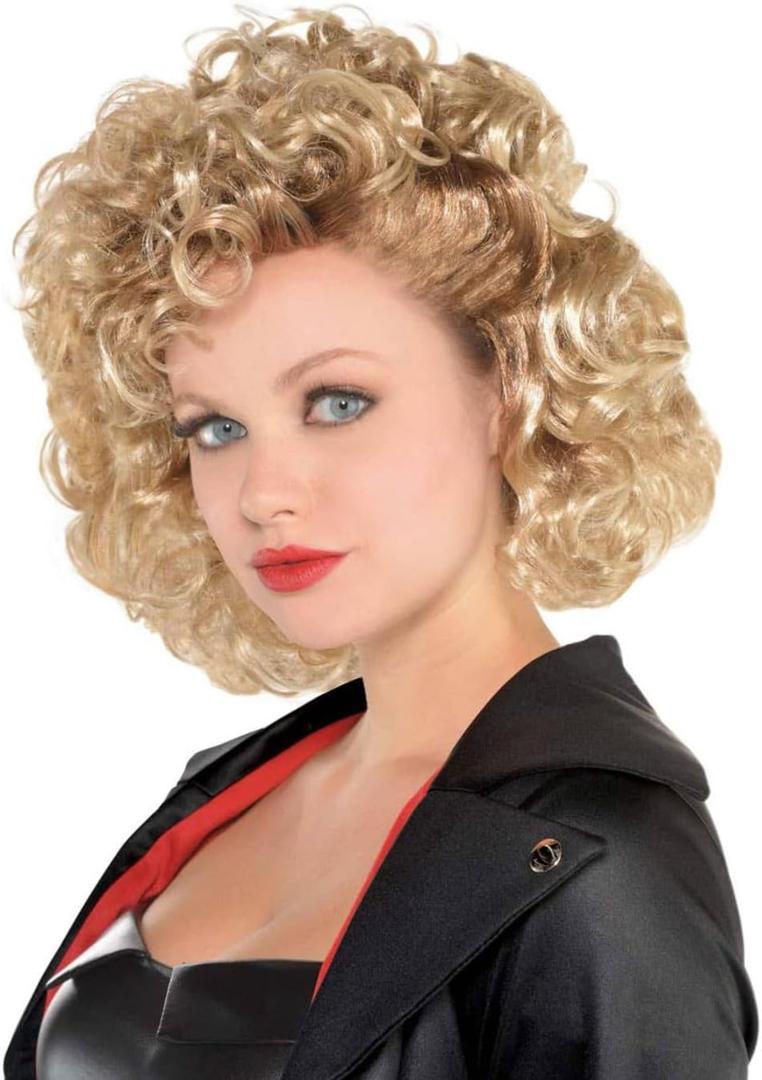 Wig Curly Blonde