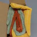 MIULEE Decorative Throw Pillow Covers 18x18 Inch Set of 4, Vibrant Cushion Covers Vintage Retro Home Decor, Mix and Match Color Clash Design for Sofa Couch Bed Living Room Yellow Rust Green