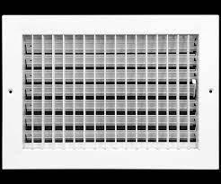 HVAC Premium Adjustable Supply Grille 12 x 12 - White HVAC Premium Adjustable Supply Grille 12 x 12 - White