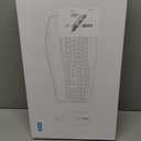 Wireless Keyboard and Mouse Combo,2.4G Full Size Wave Keys Ergonomic Keyboard with Wrist Rest for Natural Typing, 3 DPI Adjustable Ergonomic Silent Mouse for Computer/Laptop/Windows/Mac (Gray)