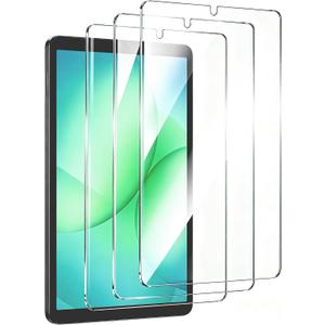 2 x Juvraixo 3 Pack Screen Protector for Samsung Galaxy Tab A11 Plus / A9 Plus | A9+ / A11+ 5G 11-Inch 2025/2023 ,Tempered Glass Film, Case Friendly HD Clear