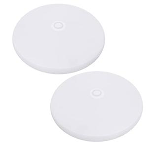 Facon 2-Pack Ultra Slim 3.5'' 12V RV Puck Lights w/Switch, SY-SM35 3400K Warm White LED Interior Lights for RVs, Camper Van, Boats, 12V Dome Light Fixture – cETL Certified