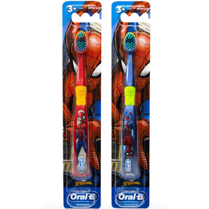 Oral B Kids Spider Man Toothbrushes, Pack Of 6