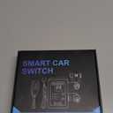 12V Smart Battery Disconnect Switch with Remote Control - Perfect for Cars, Trucks, RVs, and ATVs - Features LED Voltage Display and Anti-Theft Battery Cut-Off Capability (Grey-DC)