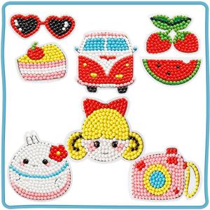 5D Diamond Diamond Keychain Kits for Kids, 6 Pcs Arts and Crafts for Kids Ages 8-12 Painting by Numbers for Birthday Christmas Decoration 5D Diamond Diamond Keychain Kits for Kids, 6 Pcs Arts and Crafts for Kids Ages 8-12 Painting by Numbers for Birthday Christmas Decoration