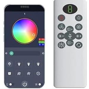 Remote Control for Ceiling Fan Light Exclusive Use, 31m Range