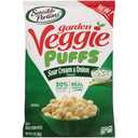 Sensible Portions Garden Veggie Sour Cream & Onion Flavored Baked Corn Puffs, 3 oz (Pack of 6) Best By: 05/12/26