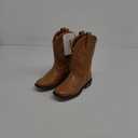 Rollda Kids Cowboy Boots for Boys Girls Western Square Toe Cowgirl Boots with Walking Heel (Toddler/Little Kid/Big Kid) 13T