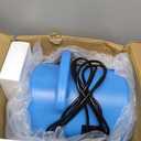 blessny 1/2 HP ETL Listed Carpet Dryer Fan, 2600 CFM Air Blower Mover for Home Drying, 15 Ft Long Cord Portable Floor Blower Fan with 3-Speeds (Blue)