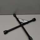 Performance Tool W2 Black 14-Inch Metric 4-Way Cross Lug Wrench